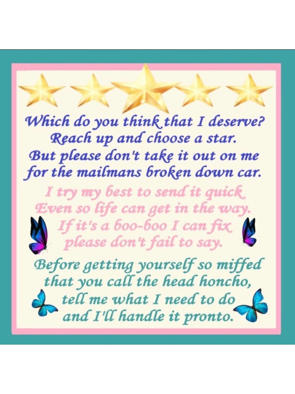25 3x3 Thank You / Appreciation Card ADD ON DEAL PRICE IS FIRM - Picture 4 of 4